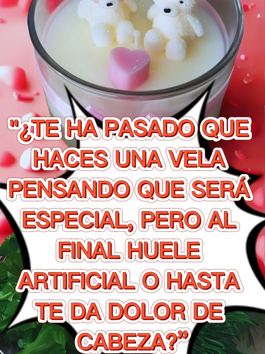 🌿 ¿Alguna vez pensaste que tu vela sería especial y al final terminó con un aroma artificial o incluso dolor de cabeza? A mí también me pasó hasta que descubrí la magia de la cera de soya con aceites esenciales 💫. Aquí te dejo la receta paso a paso para que lo intentes hoy mismo: ✨ Ingredientes: -350 g de cera de soya -Fragancias naturales -Colorantes (rojo y rosa) -3 tipos de moldes + 1 recipiente principal -Mecha de algodón gruesa -Pistola de calor -Glitter o brillo (opcional) 🕯️ Preparación: -Derrite la cera entre 65° y 75°. -Añade la fragancia y divide en 3 partes. -Parte 1: recipiente principal (con mecha y diseños). -Parte 2: corazones medianos (con colorante rojo). -Parte 3: corazones pequeños (con colorante rosa). -Vierte en moldes preparados (mecha solo en el recipiente principal y en moldes grandes de ositos). -Usa la pistola de calor para unir corazones y ositos en el recipiente principal. (Opcional) Añade brillo ✨. Y listo, tendrás una vela natural y decorativa que enamora. 👉 ¿Te animas a probarla? Cuéntame abajo, síguenos para más ideas y guarda este video. #velashandmade #velasartesanales  #velasaromaticas #candlemaker #velasdecorativas #jabonesartesanales  #soaplove #emprendimientocreativo  #velasartesanais  #handmadewithlove  #cursodevelas #emprenderdesdecasa #hechoconamor 