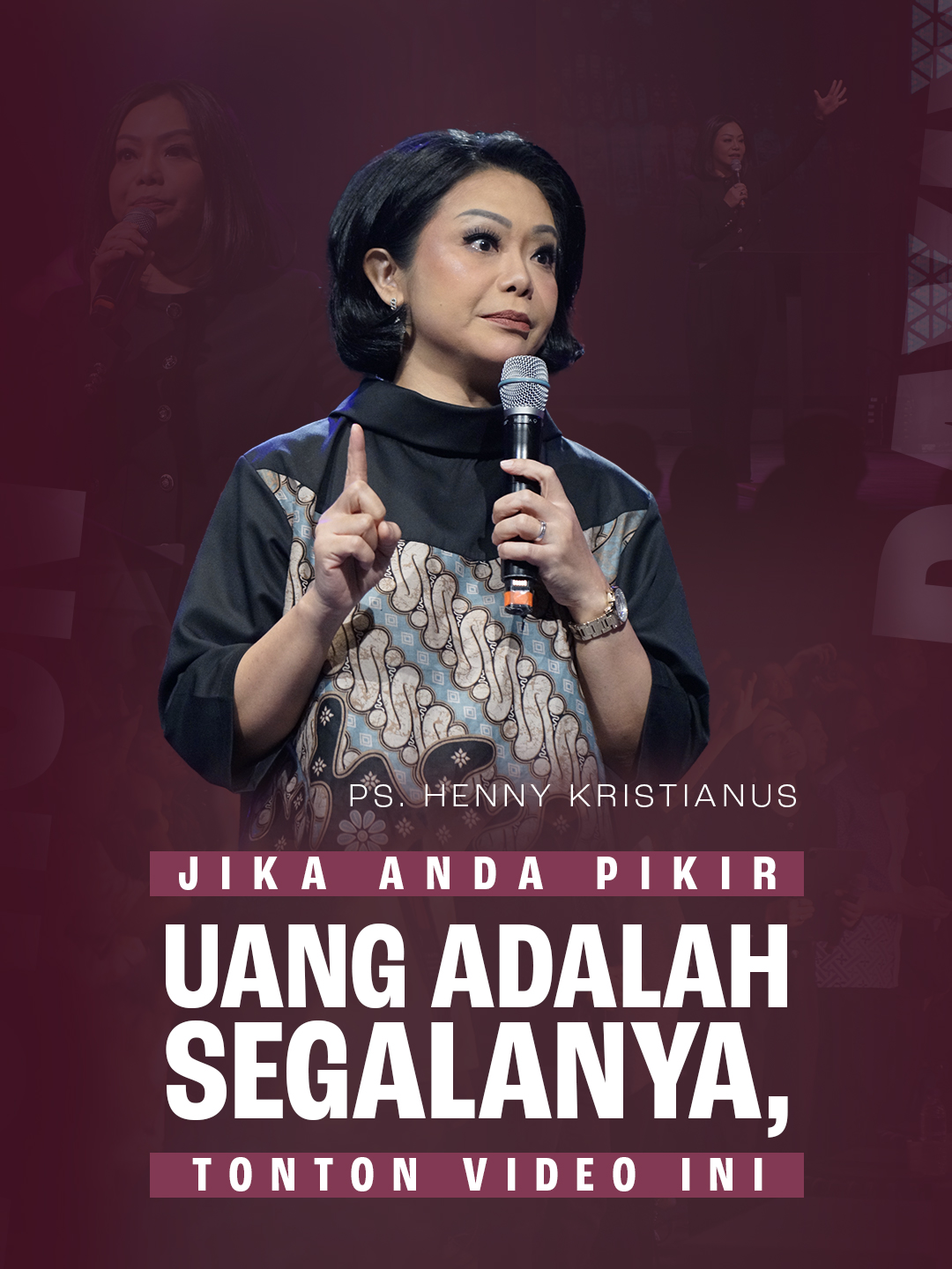 Jika Anda Pikir Uang Adalah Segalanya, Tonton Video Ini Hal Yang Tidak Bisa Dibeli Dengan Uang ORANG YANG MENDERITA SAKIT PENYAKIT, ADA UANG PUN TIDAK BISA MAKAN SEMBARANGAN!  UNTUK APA SEMUA HASIL KERJA KERAS KITA KALAU KITA TIDAK BISA MENIKMATINYA? PENGKHOTBAH 6:2 orang yang dikaruniai Allah kekayaan, harta benda dan kemuliaan, sehingga ia tak kekurangan suatupun yang diingininya, tetapi orang itu tidak dikaruniai kuasa oleh Allah untuk menikmatinya, melainkan orang lain yang menikmatinya! Inilah kesia-siaan dan penderitaan yang pahit. Judul Full Video : JANGAN MENJADI SUMBER PENDERITAAN! - PS. HENNY KRISTIANUS Link : https://youtu.be/vrDCyL4wM7c  #hennykristianus #renungankristen #renunganharian #khotbahkristen #dailydevotion