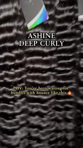 😍I'm inlove🔥#ashine #deepcurly #hairbundles #tiktokshop #tiktokshopfalldealsforyou 