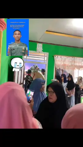 patah hati teberat orng tua adalah kehilangan anak kesayangannya.. 😭😭 #fypシ #gugurpahlawan  #tniindonesia🇮🇩  #maluku_utara #sula 