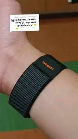 Membalas @kalcer.muda ini versi sultan nya #amazfitheliostrap 