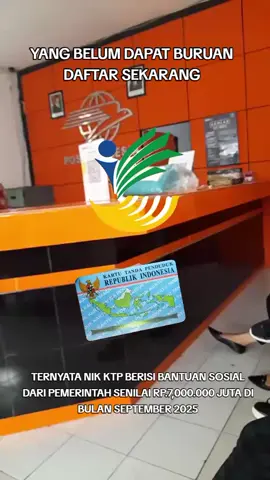 TERNYATA ΝΙΚ ΚΤΡ BERISI BANTUAN SOSIAL DARI PEMERINTAH SENILAI RP.7,000.000 JUTA DI BULAN SEPTEMBER 2025 #bansos #infobansosterbaru #bansos2025 #ktp #fyp
