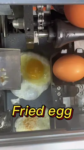 #egg #friedegg #food #foodmachinery 