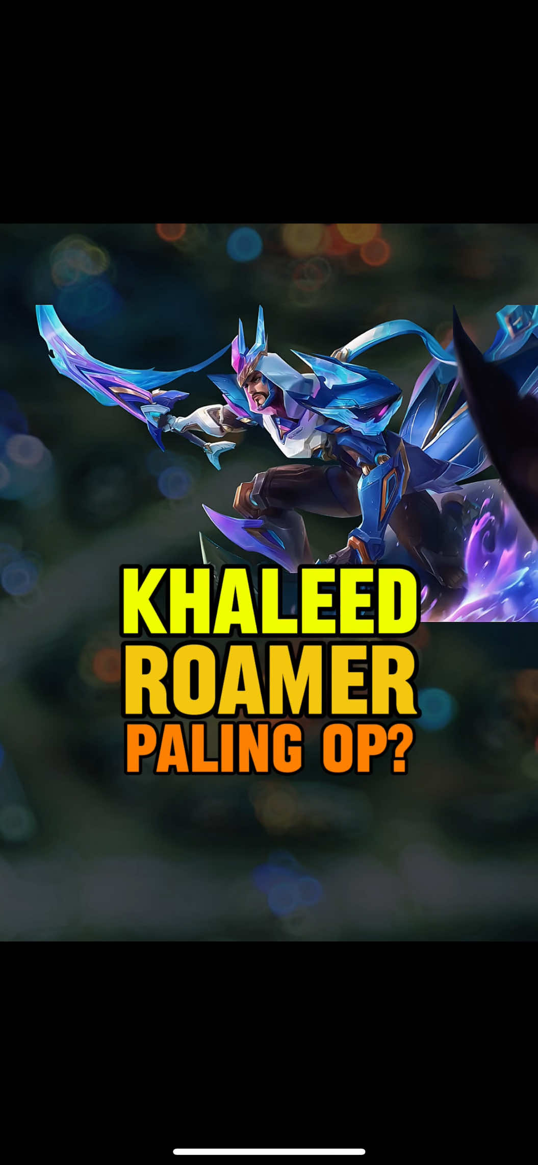 khaleed op banget sekarang #mobilelegends #MLBBNEXT2025 #readyfornext #khaleed #mahruzmlbb 