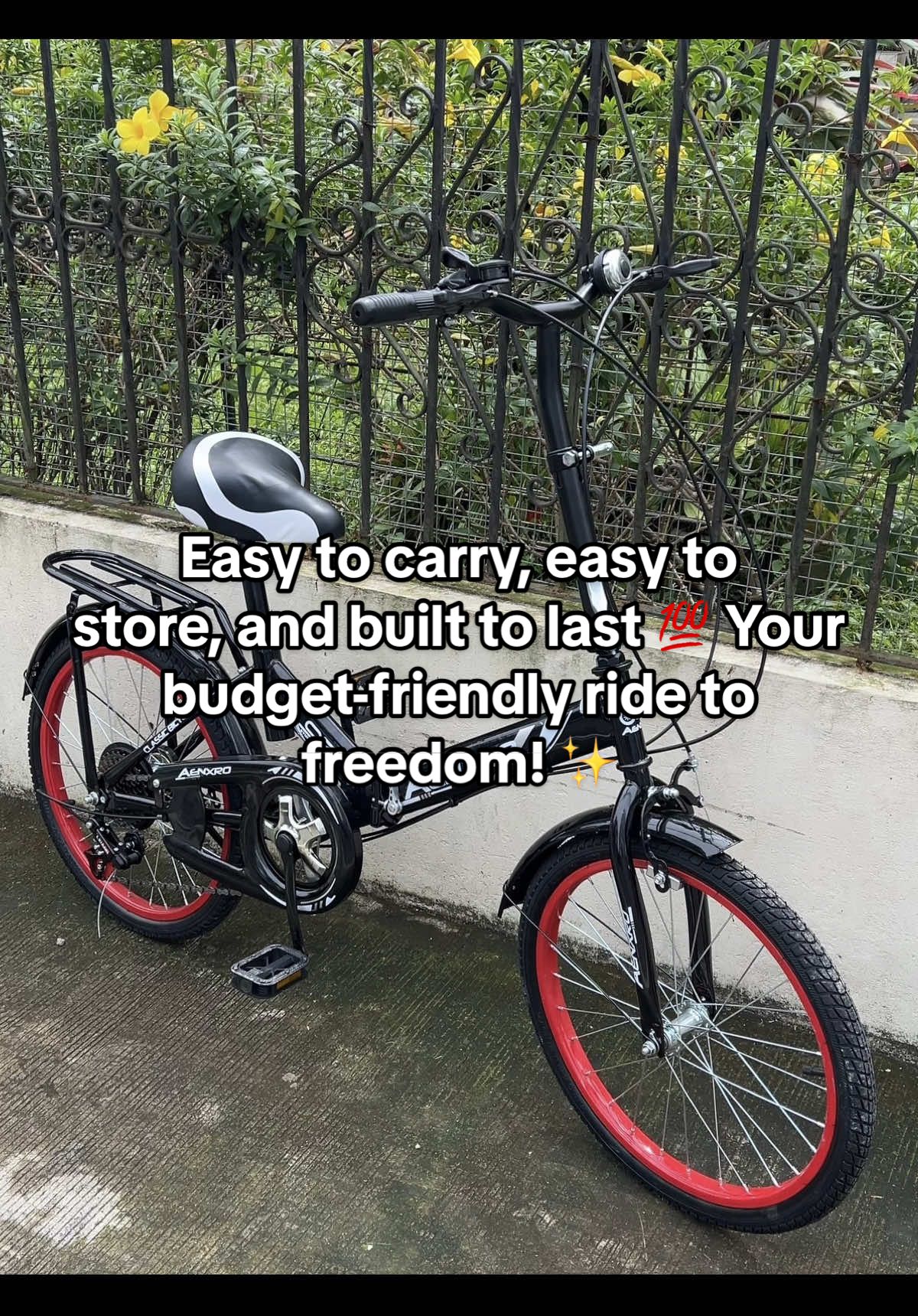 Easy to carry, easy to store, and built to last 💯 Your budget-friendly ride to freedom! ✨ foldable Bike for adults #foldablebike #bike #bicycle #bikers #affordablebike 