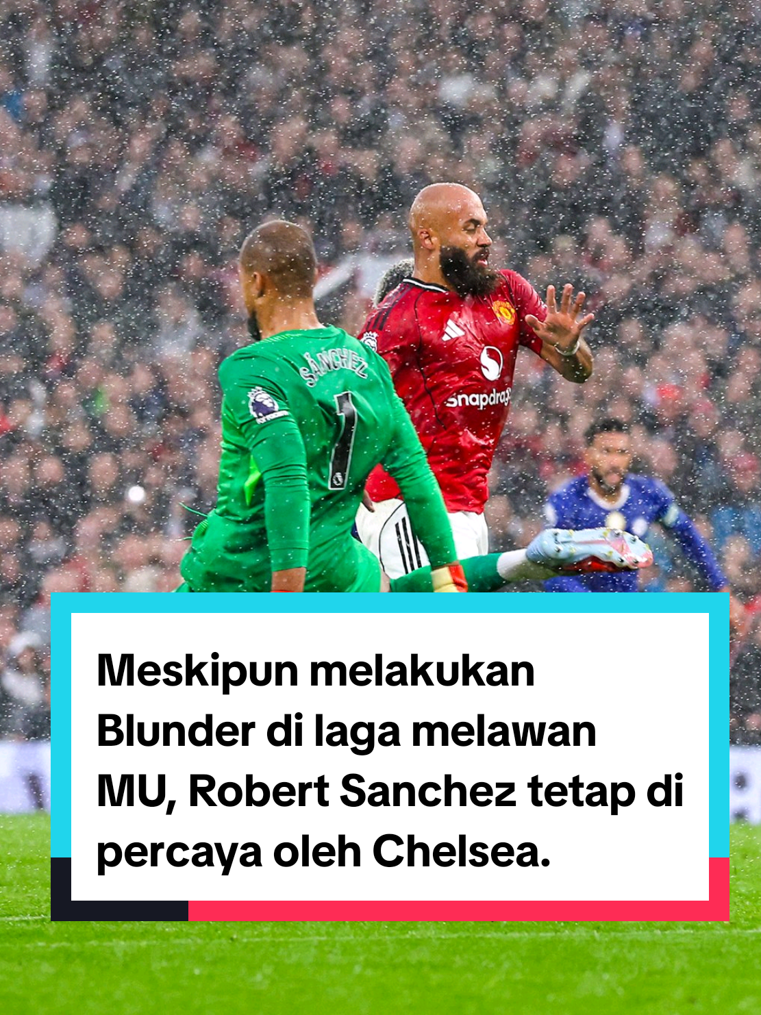 Meskipun melakukan Blunder di laga melawan Manchester United, Robert Sanchez tetap di percaya oleh Chelsea.  #chelsea #PremierLeague #ligainggris #sepakbola #football 
