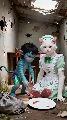 #virel #aigenerated #kucinggemoy #aivideo #catstory 