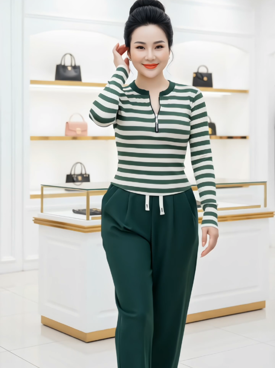 Aoa thun dài tay. #linhlinhshop17 #ao #aothun #aothundaitay #xuhuong 