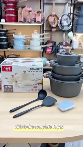 Is This the BEST Non-Stick Set for Small Kitchens?（looking for distribute）#cookware #kitchenware #cookwareset #osfe #granite 