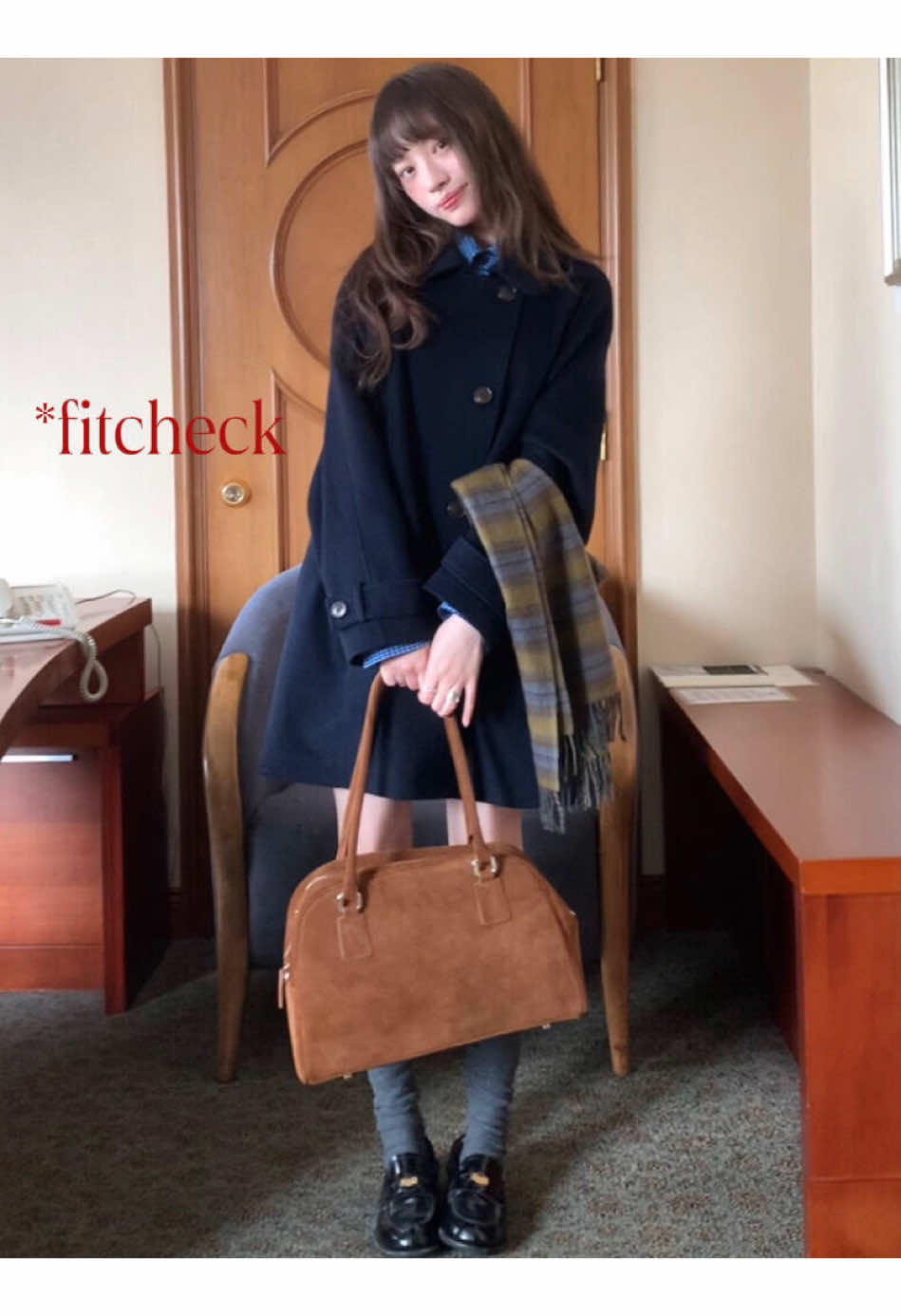 新作のウールコートお気に入り🫶#毎日コーデ #秋冬コーデ #OOTD #おすすめ #fyp 