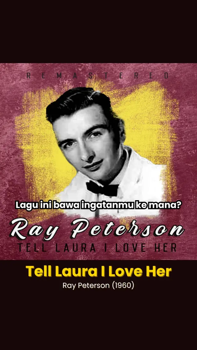 Tahun 1960, Ray Peterson merilis “Tell Laura I Love Her”, sebuah balada tragis yang segera menjadi salah satu lagu paling kontroversial sekaligus dikenang dari era itu.¹ Lagu ini menceritakan seorang pemuda bernama Tommy yang ikut balap mobil demi mendapatkan uang untuk menikahi kekasihnya, Laura. Perlombaan itu berakhir dengan kecelakaan fatal, dan kata-kata terakhirnya adalah pesan sederhana: beritahu Laura bahwa aku mencintainya.² Liriknya seperti film pendek: penuh drama, detail, dan ketegangan emosional. Dari awal hingga akhir, pendengar dibawa masuk ke dalam cerita tentang cinta, pengorbanan, dan kehilangan yang mendadak.³ Tidak ada simbol rumit, semuanya lugas, tapi justru itu yang membuatnya menusuk. Secara musikal, lagu ini masuk dalam genre “teen tragedy song” atau “death disc” yang populer di akhir 1950-an dan awal 1960-an.⁴ Aransemen orkestranya sederhana, namun suara Ray Peterson memberi jiwa: lembut, tulus, dan penuh kepedihan yang terkendali. Kontroversi pun muncul. Beberapa stasiun radio di Inggris menolak memutar lagu ini karena dianggap terlalu muram dan memicu keputusasaan remaja.⁵ Namun larangan itu justru memperbesar reputasinya, hingga versi lain oleh Ricky Valance menjadi nomor 1 di tangga lagu Inggris, sebuah pencapaian bersejarah bagi genre ini.⁶ Nilainya ada pada kejujuran emosional. “Tell Laura I Love Her” adalah pengingat getir bahwa cinta tidak selalu berakhir dengan kebahagiaan. Tapi bahkan dalam kematian, kata-kata cinta terakhir bisa menjadi abadi. Lagu ini mengajarkan bahwa rasa kasih tetap hidup, bahkan ketika suara yang mengucapkannya telah terdiam. Catatan Referensi [1] Billboard – Rilis dan posisi chart “Tell Laura I Love Her” (1960). [2] Genius Lyrics – Teks lirik resmi lagu. [3] AllMusic – Ulasan musik Ray Peterson. [4] Rolling Stone – Tren “teen tragedy songs” era 1950–1960-an. [5] The Guardian – Kontroversi pelarangan lagu di Inggris. [6] Official Charts UK – Ricky Valance “Tell Laura I Love Her” mencapai #1 (1960). #60s #top10