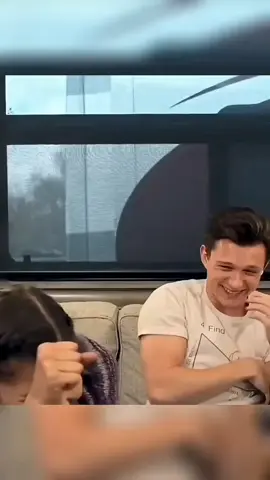 Try not to laugh 😂 |Part 9 . . . Tom Holland Reacts To Viral Videos #funny #tomholland #reaction #fyp #london 