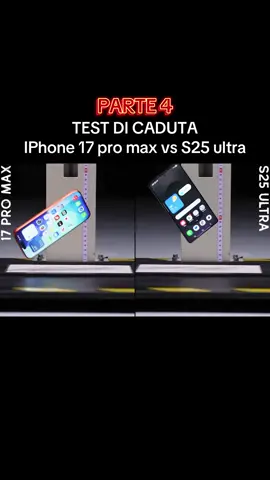 Drop test IPhone 17 pro max vs S25 ultra 💸 #iphone17promax #s25ultra #samsung #apple #droptest 