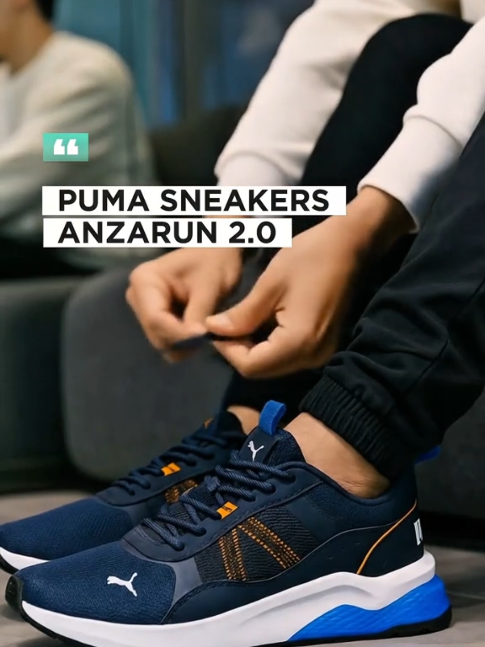 Puma Anzarun 2.0 – sepatu lifestyle dengan inspirasi lari yang cocok di setiap kesempatan. Dilengkapi bahan jaring ringan dan breathable, sol IMEVA empuk dengan teknologi SOFTFOAM+ yang kasih bantalan ekstra di tumit. Plus, ramah lingkungan karena mengandung bahan daur ulang. Desain sporty dengan logo khas Puma bikin gaya makin percaya diri. Upgrade kenyamanan dan gayamu sekarang dengan Puma Anzarun 2.0. Klik link dan dapatkan segera!