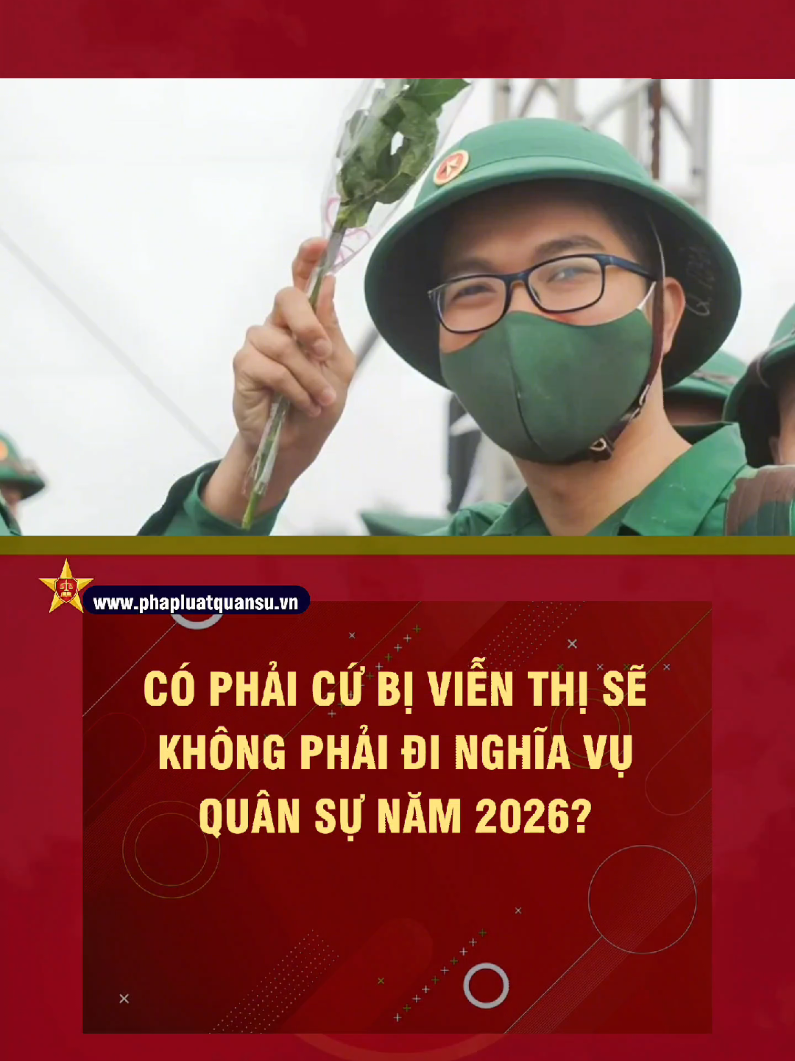Công dân bị viễn thị sẽ không phải nhập ngũ năm 2026?