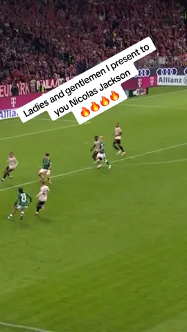 Ladies and gentlemen I present to you Nicolas Jackson  🔥🔥🔥🔥#Chelsea #fyp #bayern #code00005 #Highlights 