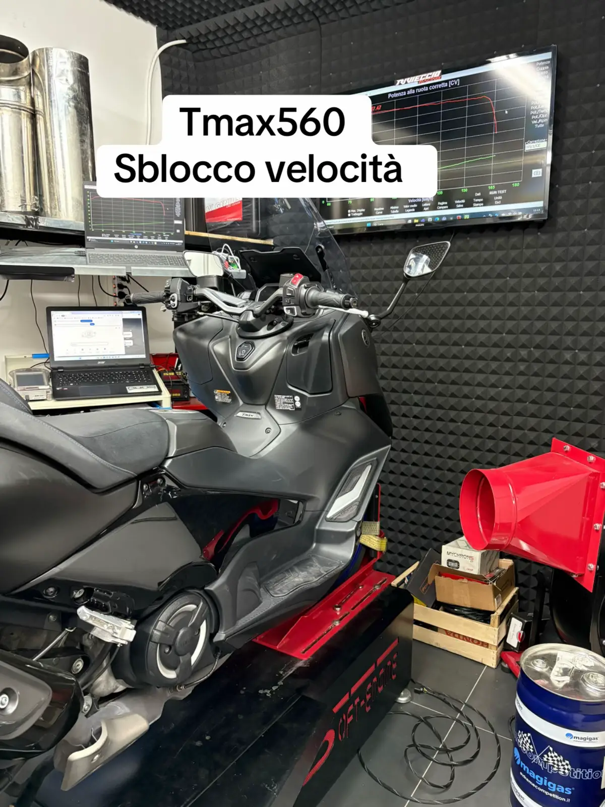 #teamrivieccioracing #mappaturacentralina #tmax560 