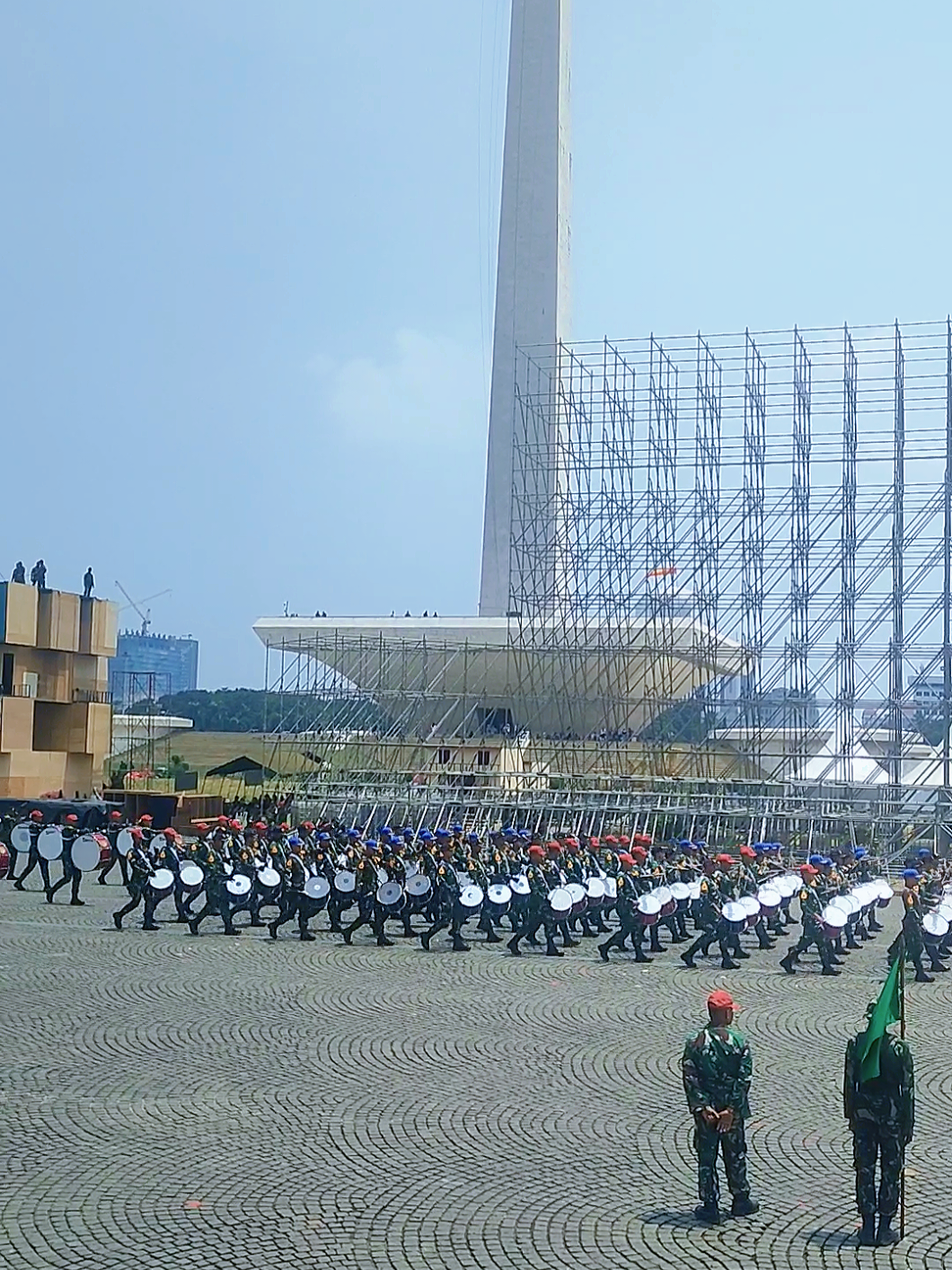 gladi HUT TNI H-8 #huttni80 #huttni80thprima #monas #berandafyp #lewatberanda 