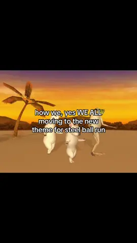 STEEL BALL RUN @S🇵🇸 #jojosbizarreadventure #foryoupage #steelballrun #jojosteelballrun #jojothemesong 