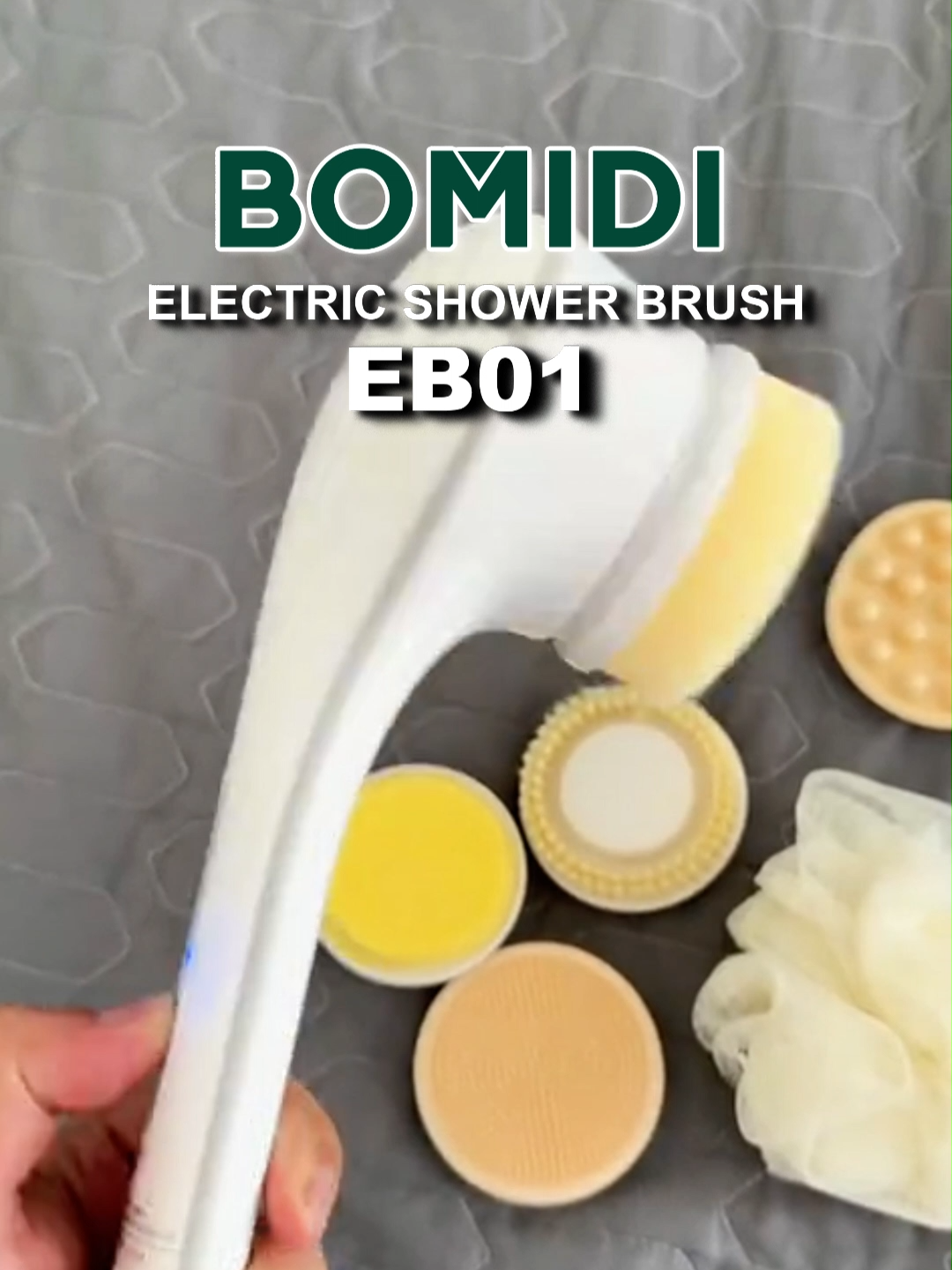 Upgrade shower with electric bath brush! 🥰 #fyp #bomidiphilippines #massager #bathbrush #electricbrush