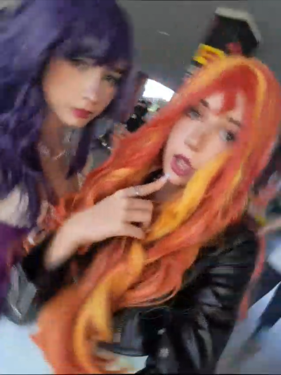 lowkey hate my other cosplay vids #xyzabc #fyp #mlp #cosplay #fyppp  eecc rarity and sunset cosplay mlp