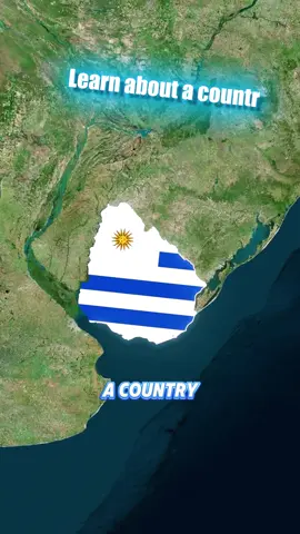 Learn about a country every day, Uruguay.#geography 