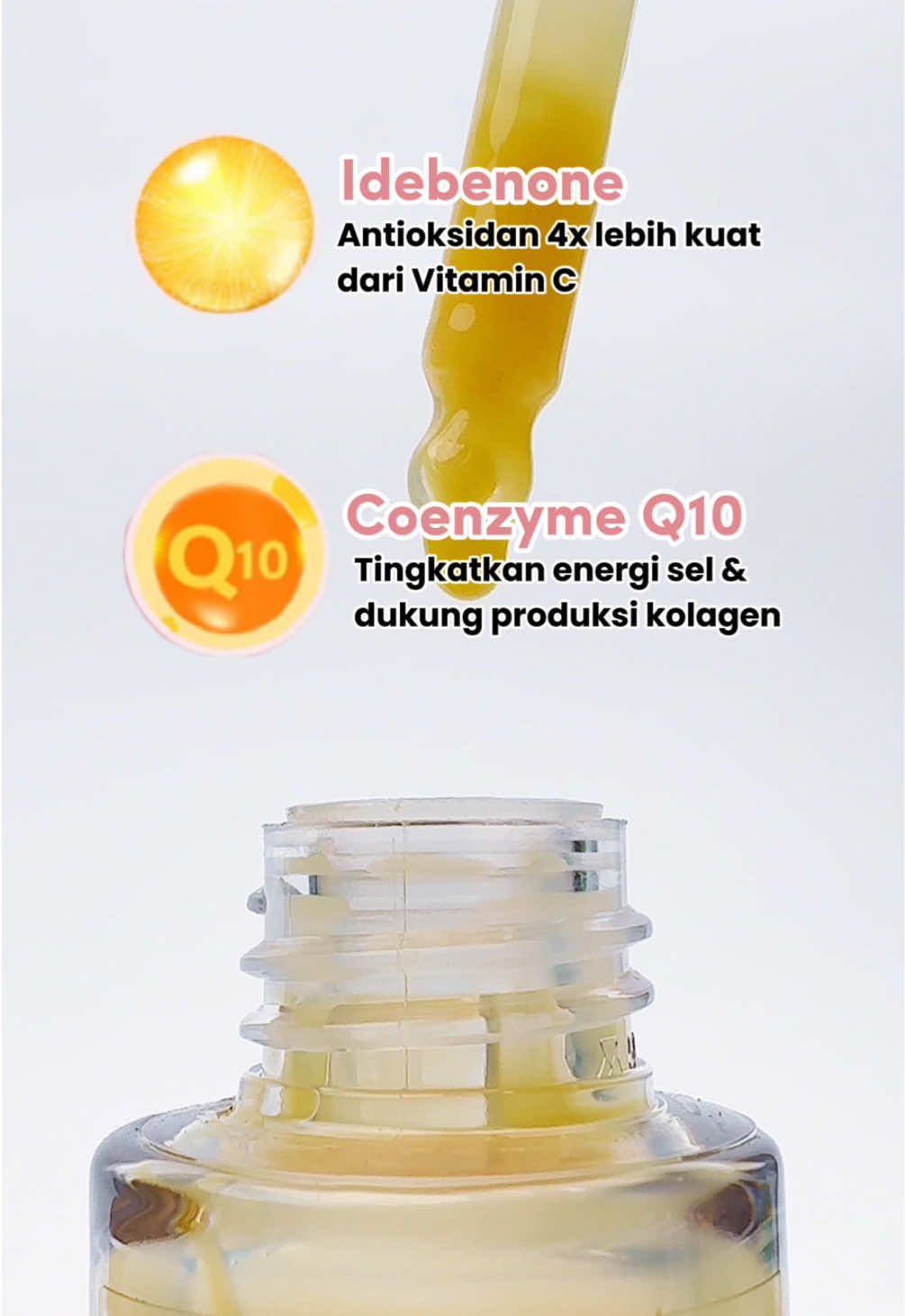 Idebenon Serum Natasha Skincare hadir untuk menutrisi kulit, melawan tanda penuaan, dan bikin wajah lebih muda & sehat Rutin dipakai setiap hari ya! Cek keranjang kuning sekarang  #NatashaSkincare #RediscoverYourBeauty #MomenNatashaku #PureVitCNatasha #SerumVitC 