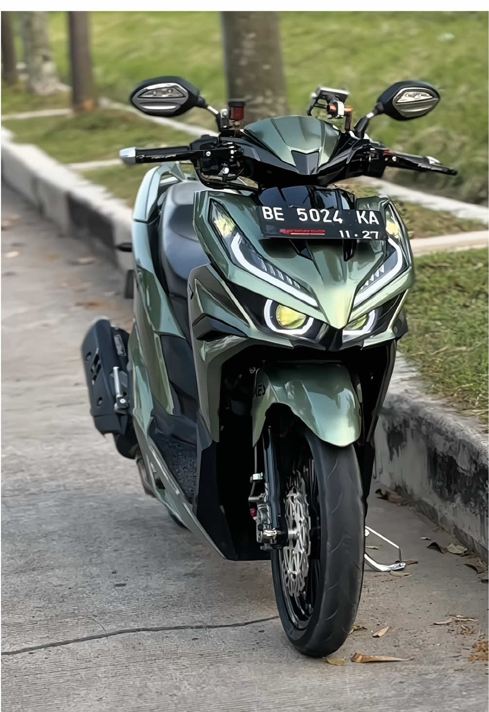 sabtu sore harus bersih 😁 #variogen2 #ktstyle 