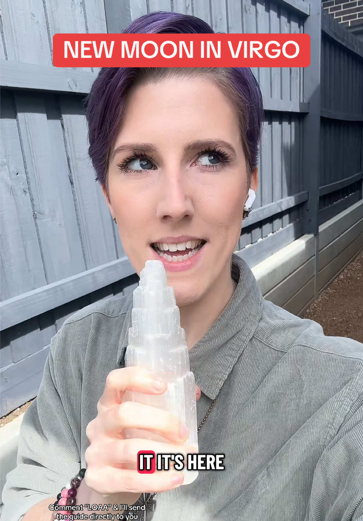 In this new moon energy, take action on your desires! In this new timeline, take aligned actionable steps to bringing to life your dreams, desires & life you know is yours to live to the fullest & lead💜 Comment below “LOAA” and I’ll send you the guide that will help you to know what steps to take, when to take them & bring out of just Law of Attraction and into the Law of Aligned action🚀