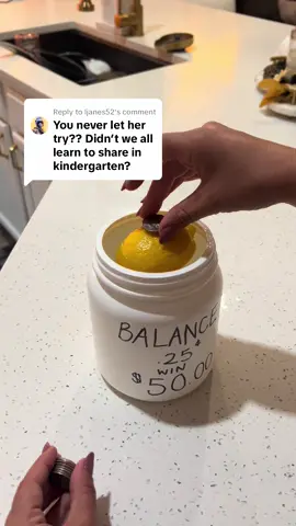 Replying to @ljanes52  Had to let her try too!  #lemoncoinchallenge #parkerestates #orlandorealtor #openhouses 