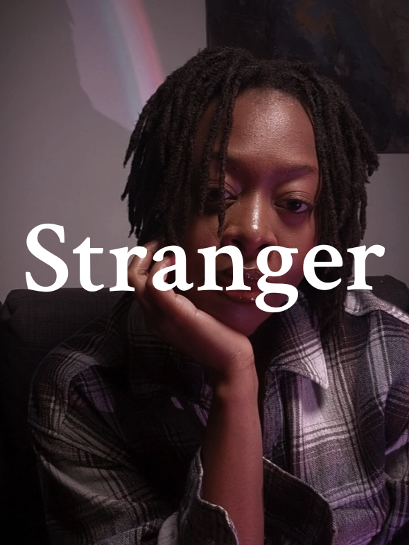 You're the only stranger that still lives inside of me 🤎 #spokenword #iamhuwa #poetry 
