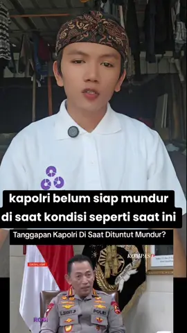 Kapolri listyo sigit belum siap mundur di saat kondisi seperti ini #news #polri 