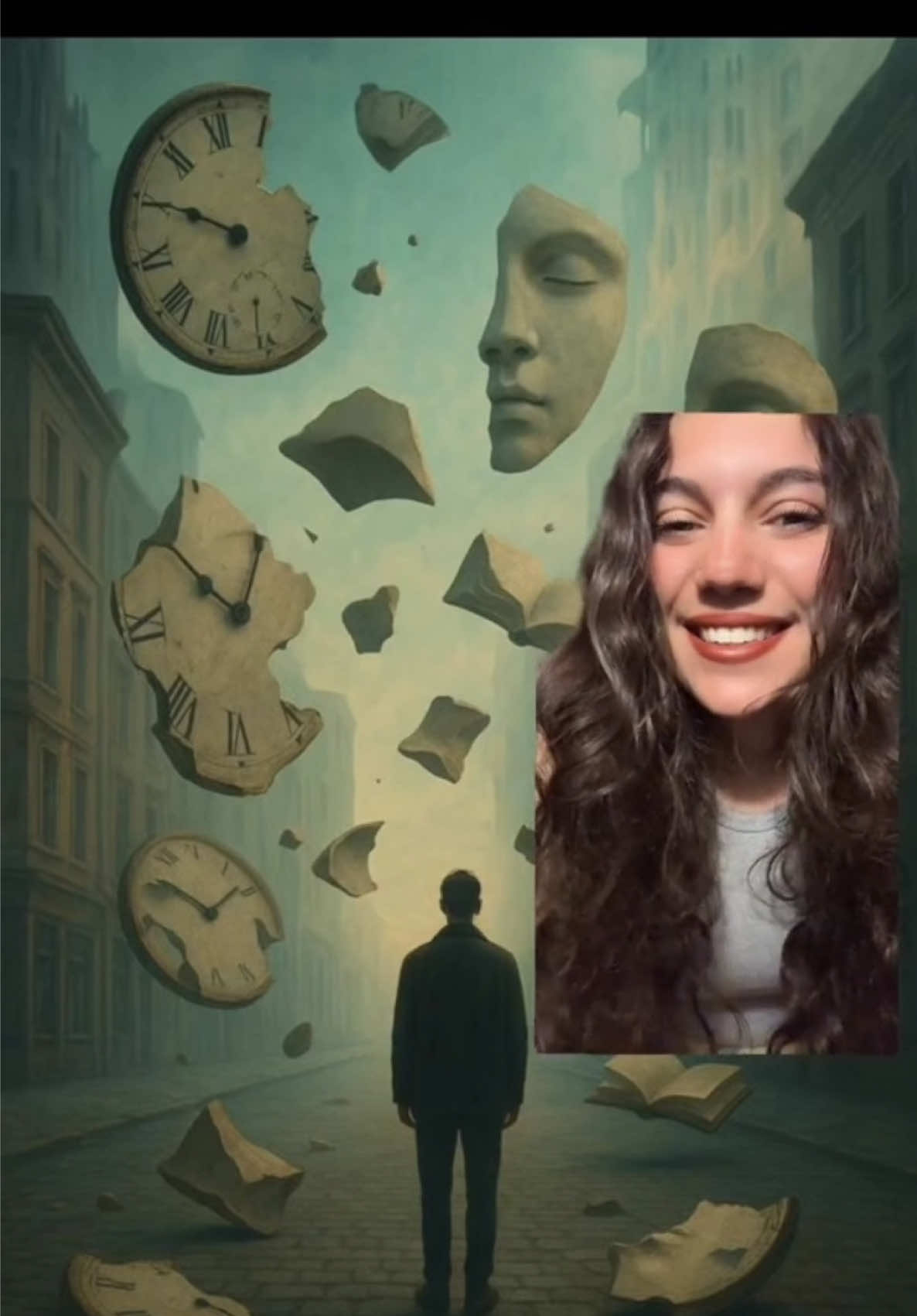 هل الـ déjà vu ممكن يكون لمحة من إعادة عرض لحياتنا؟ خلّيني أعرف رأيك👇🏼  #viral #tiktok #viralvideo #information #fyp #theory #discover #dejavu 