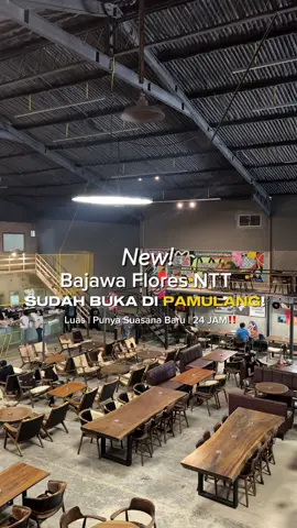 New! Bajawa sudah buka di Pamulang, buka 24jam‼️ jangan lupa mampir karna punya suasana baru😍  Live musik setiap hari jam 19.00 - 22.00 #bajawapamulang #bajawafloresntt #pamulang ##tangsellife 