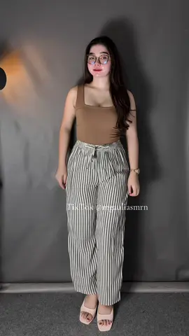 Rekomendasi kulot stripe #celanakulotwanita #pants #celanacasual #outfit #fyp 