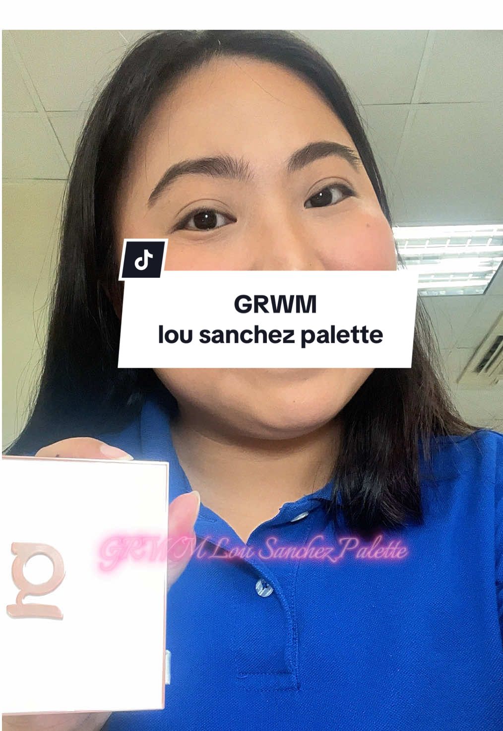Full Make up in an instant? Try this grwm lou sanchez palette, imagine having all you needed in just one palette! Your corrector, concealer, contour and blush even your eyebrow product is included here🥳.             #grwmcosmetics #grwmlousanchezfacecardpalette #grwm 
