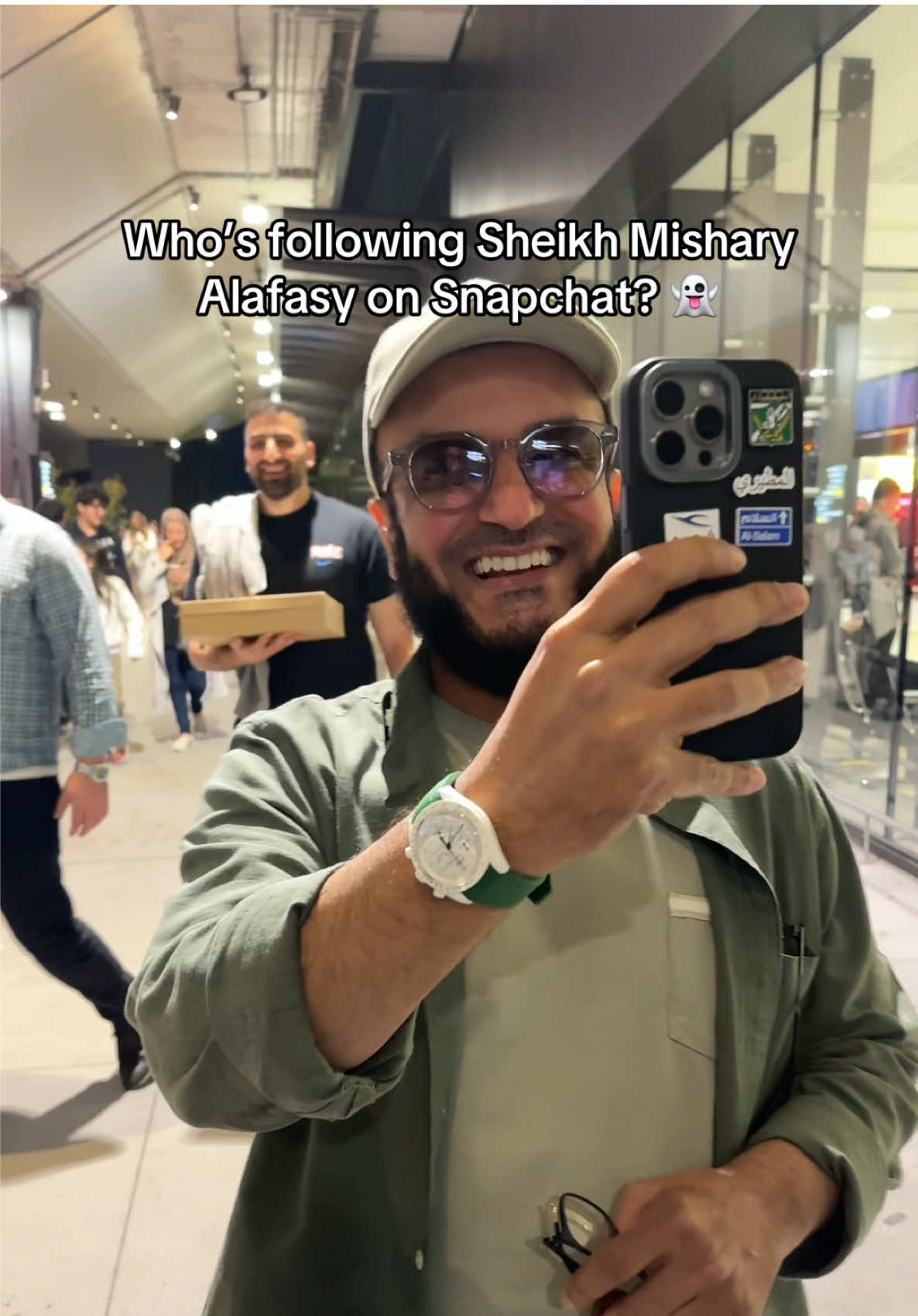 Sheikh Mishary Alafasy is on Snapchat 👀👻