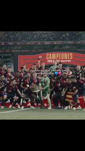 mañana juega mi Barcelona 💙❤️ #barcelona #laliga #fyp #paratii #foryoupage 