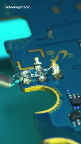 replace volume contact point#asmr #macro #repair #soldering #mobile 