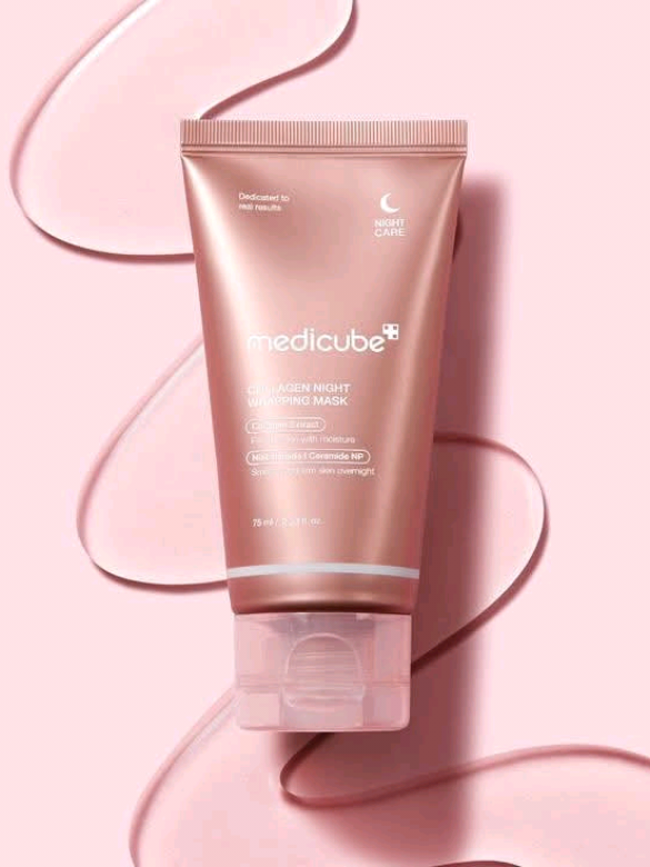 ✨ Et si ton glow parlait avant toi ?   💧 Le *Collagen Gel Mask* de Medicube repulpe, hydrate et lisse ta peau en 15 minutes chrono.   Fini le teint terne — place à une peau fraîche, ferme et éclatante !   Prête à révéler ton éclat naturel ? 🌿 📦 Stock limité — dispo maintenant ! #MedicubeFrance #GlowNaturel #MasqueVisage #SoinsDeLaPeau #RoutineBeauté 