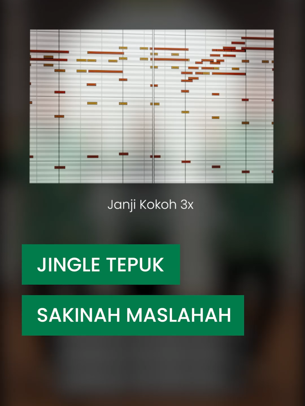 Semalem lembur hafalin lagu tepuk sakinah Bismillah malem ini tinggal nungguin jodoh nya aja 😭🥹😂 @kua_menteng  #jingle  #mars  #tepuksakinah 