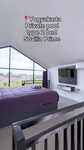 ini dia rekomendasi villa baru di Jogja, yang pastinya sudah tersedia private pool‼️ . . . . #villaprivatepool #villamurahjogja #staycationjogja #villaestetikjogja 