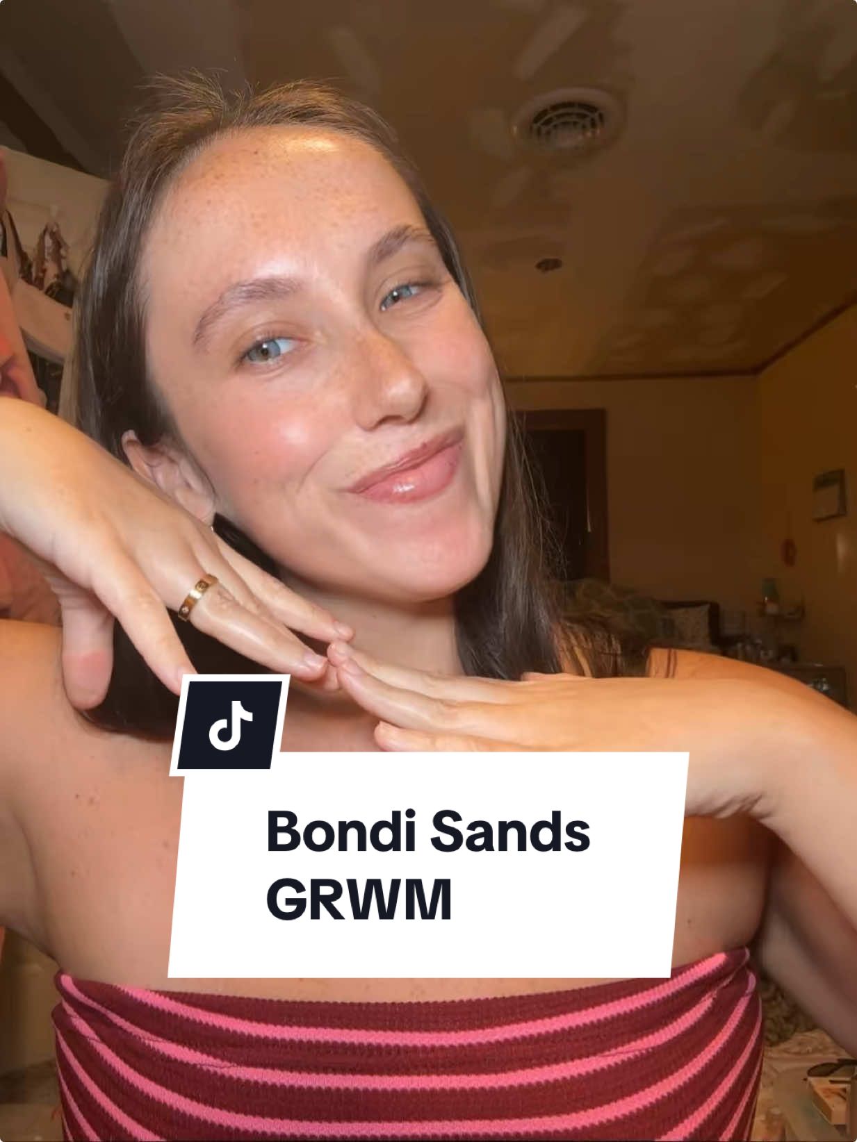 gifted by Bondi Sands  GRWM and do a simple makeup look @Bondi Sands @Amazon #bondisands #bondisandssunny