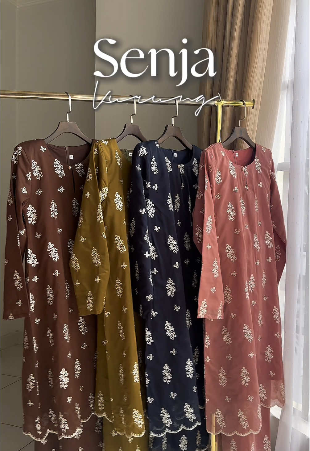 Warna-warna Senja Baju Kurung Plussize🥰 Material cotton tencel yang lembut sangat selesa nak pakai waktu kenduri💕 Available sehingga ukuran 52 inch ya beauties✨ . #GalleriaKesuma #bajukurung #bajukurungriau #bajukurungplussize #bajukurungpahang 