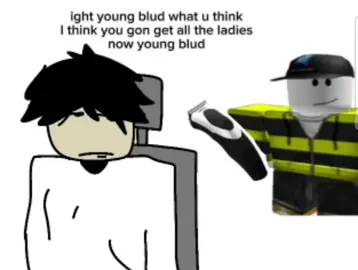 klevin went for a cut (WENT WRONG!!!!!!)  #itemasylum #klevinoroto #10hourburstman #meme #roblox 