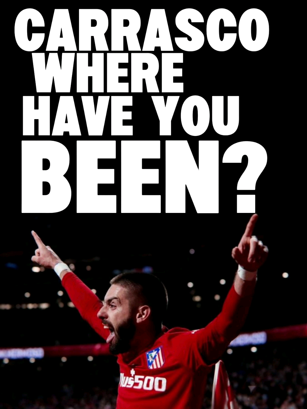 Yannick Carrasco. Where have you been? #tiktokfootballacademy #carrasco #atleticodemadrid #opinion #DeportesEnTikTok 