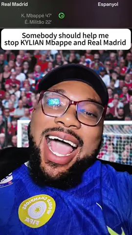 Somebody should help me stop KYLIAN Mbappe and Real Madrid #espanyol #laliga #fcb #madrid#tiktok you