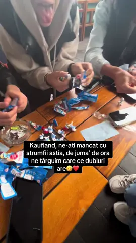 Radem glumim, dar bomba ideea cu strumfii 🩵@Kaufland România #tiktokromania🇷🇴 #foryourpage #goviral #kaufland #fyyyyyyyyyyyyyyyy 