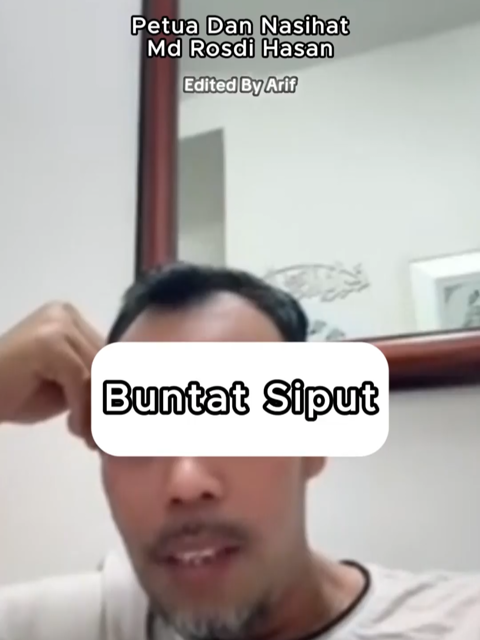 Petua Dan Nasihat Ustaz Rosdi Buntat siput wujud.  #mdrosdihasan #ilmu #tradisi #fyp #malaysia 