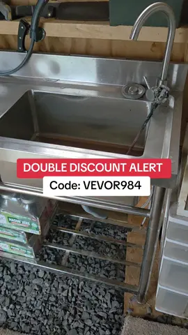 VEVOR Stainless Steel Utility Sink Women's men's products women 30+ women 40+ flash sale discount trending products must buy #tiktokshopblackfriday #tiktokshopcreatorpicks #newarrivalssurge #tiktokshoprestock  Disclaimer: Final price, shipping costs, coupons, and discounts may vary and are subject to change at any time. Offers shown in this video may not reflect the most current pricing. Always refer to the official TikTok Shop product listing for accurate and up-to-date information before purchasing. Video posted on 09/27/25